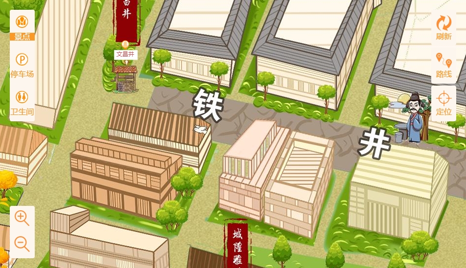 平川智慧景区：手绘地图与语音导览的完美融合